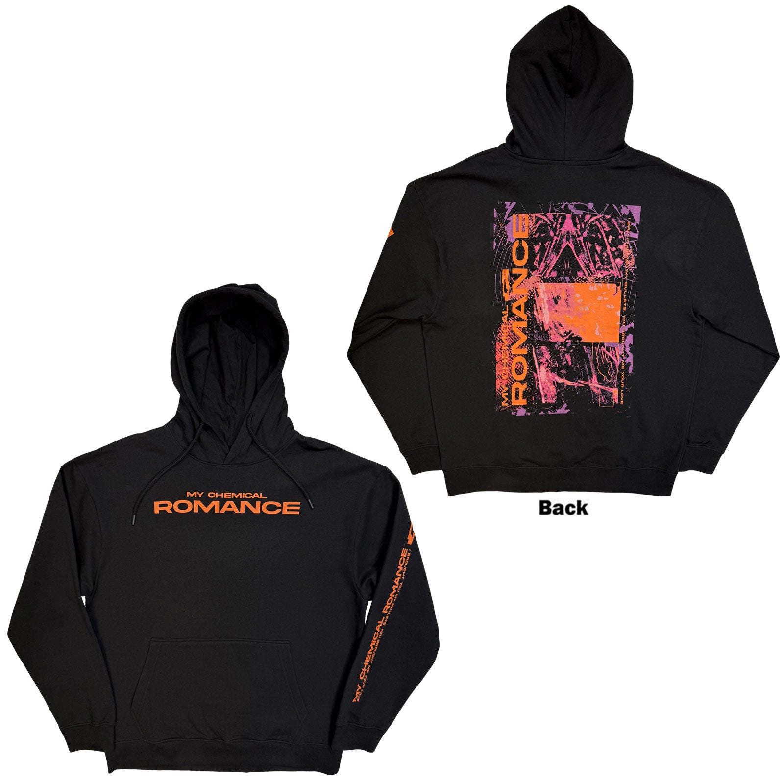 Een foto van een My Chemical Romance Hoodie