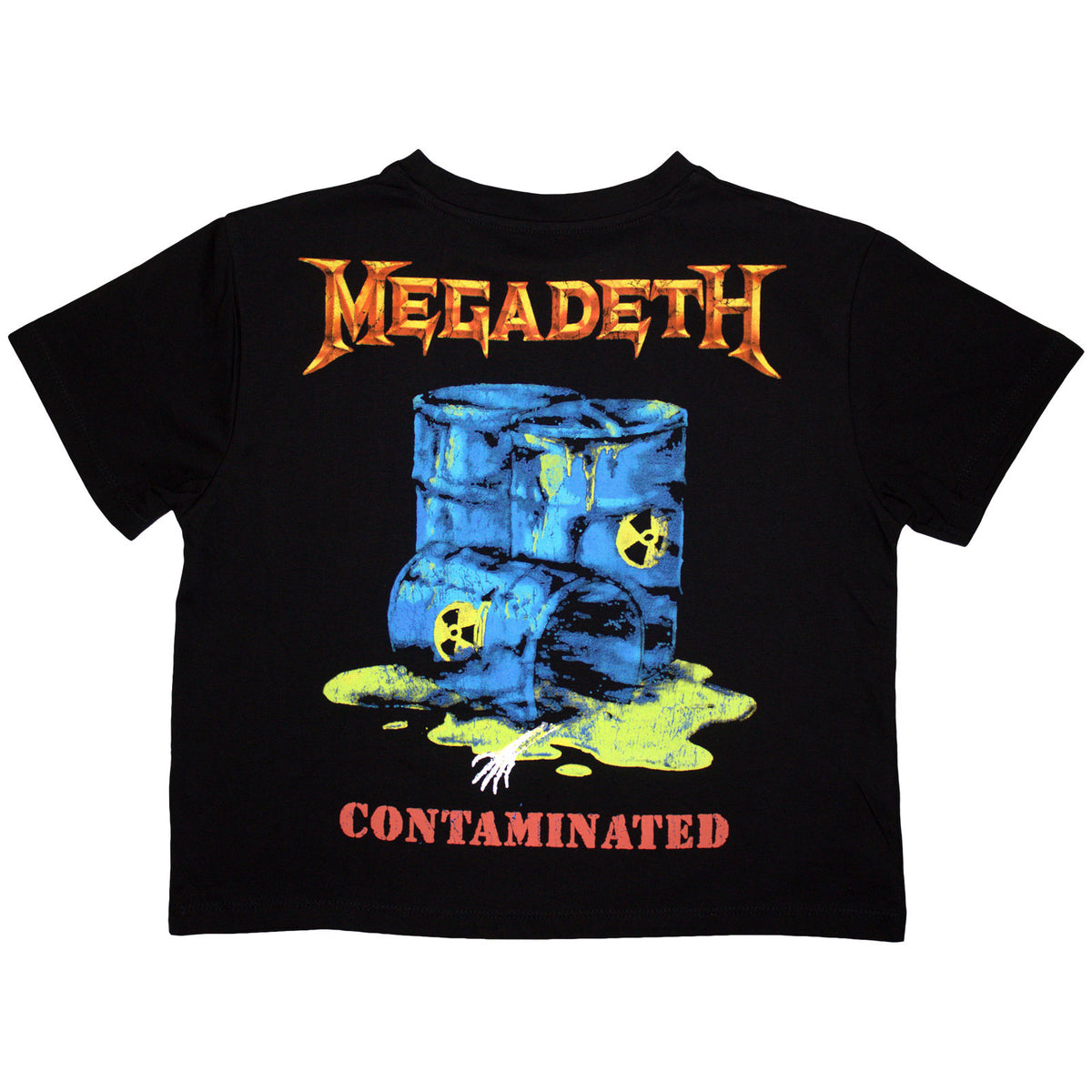 Een foto van een Megadeth Crop Top