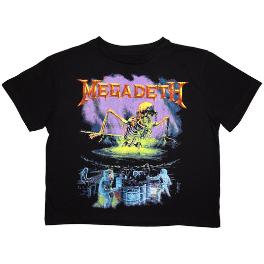 Een foto van een Megadeth Crop Top