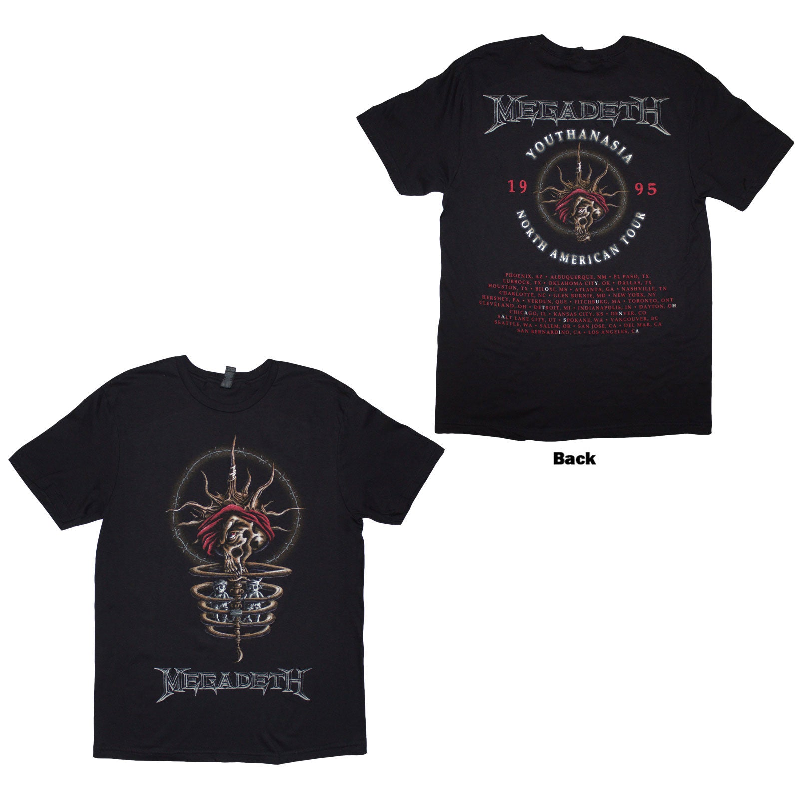Een foto van een Megadeth T-Shirt