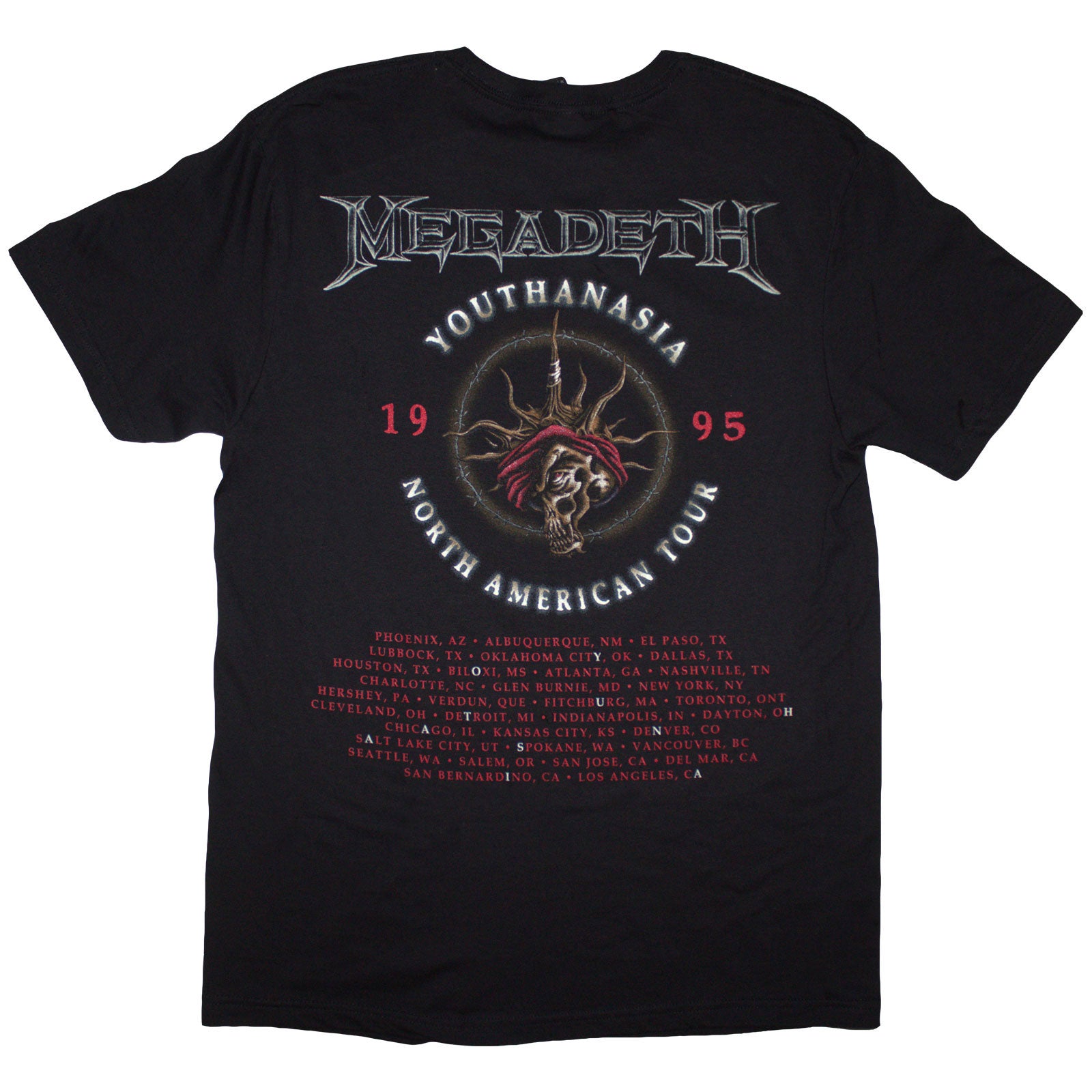 Een foto van een Megadeth T-Shirt