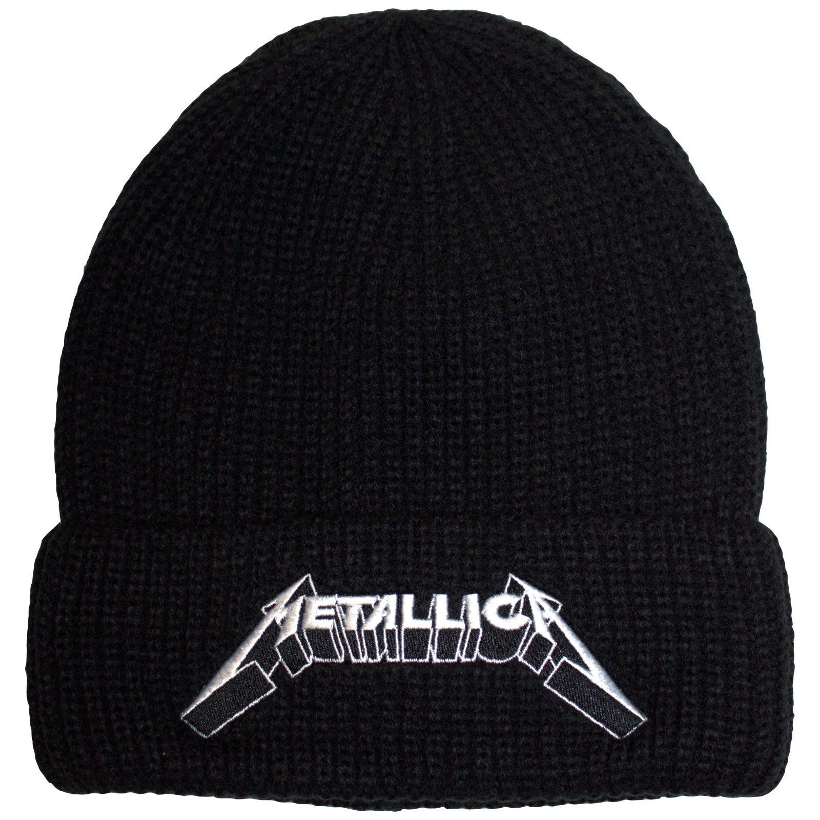 Een foto van een Metallica Hoofddeksel