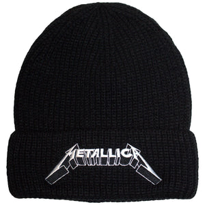 Een foto van een Metallica Hoofddeksel