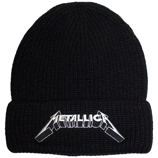 Een foto van een Metallica Hoofddeksel