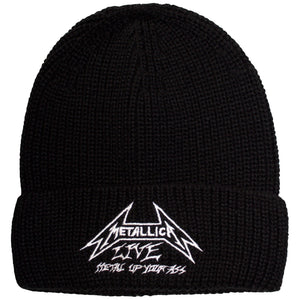 Een foto van een Metallica Hoofddeksel