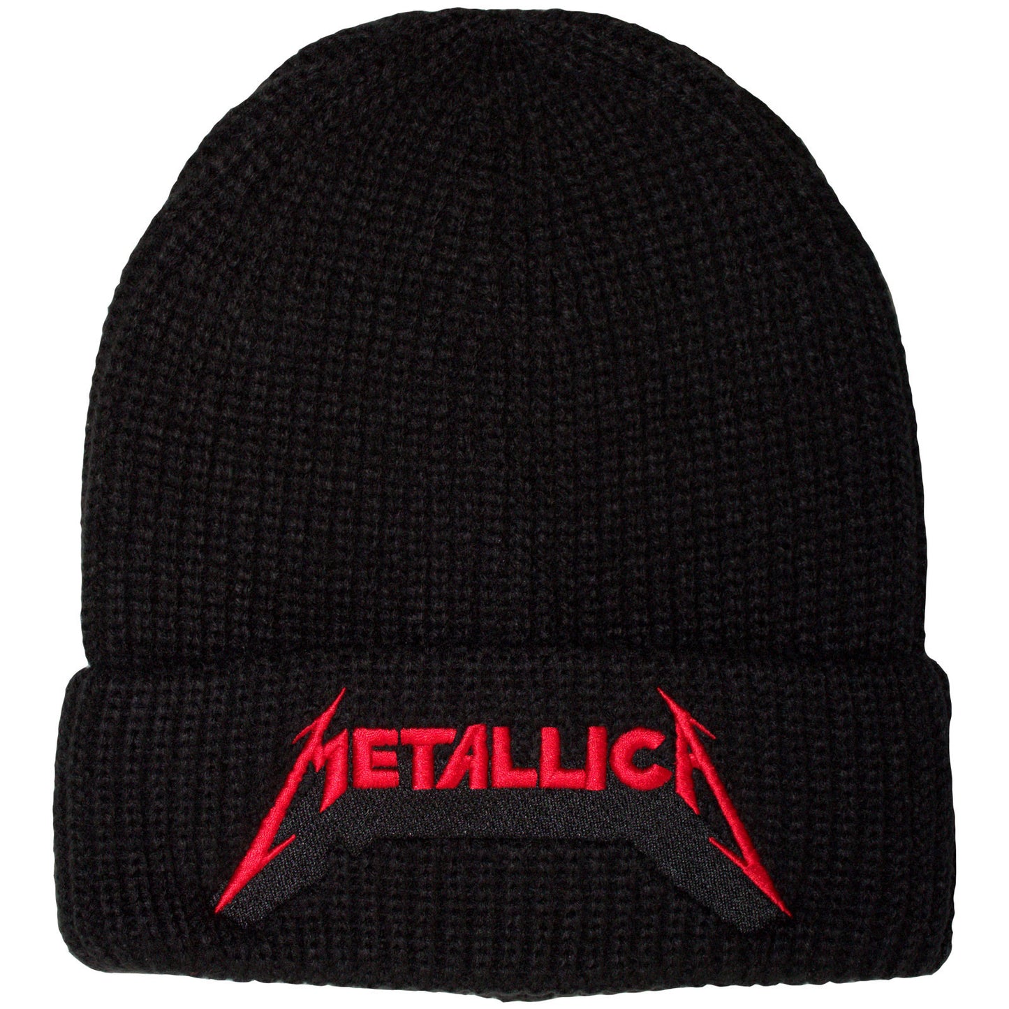 Een foto van een Metallica Hoofddeksel