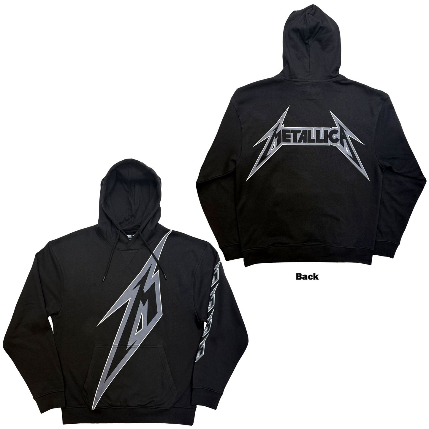 Een foto van een Metallica Hoodie