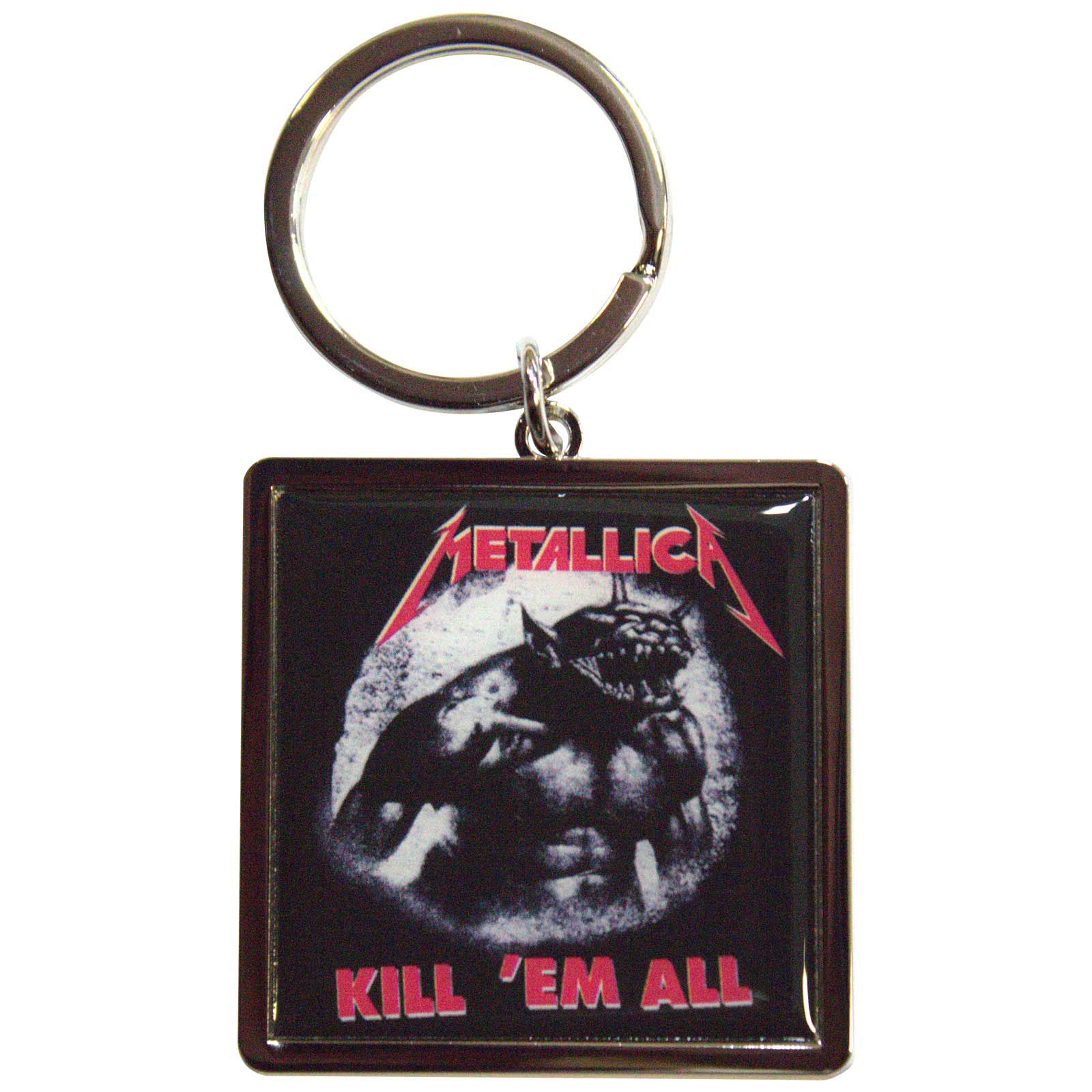 Een foto van een Metallica Sleutelhanger