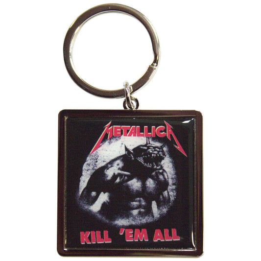 Een foto van een Metallica Sleutelhanger