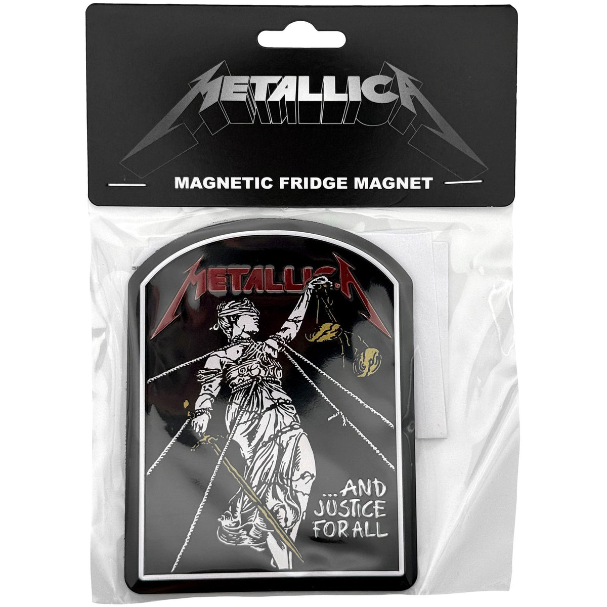 Een foto van een Metallica Magneet