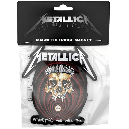 Een foto van een Metallica Magneet