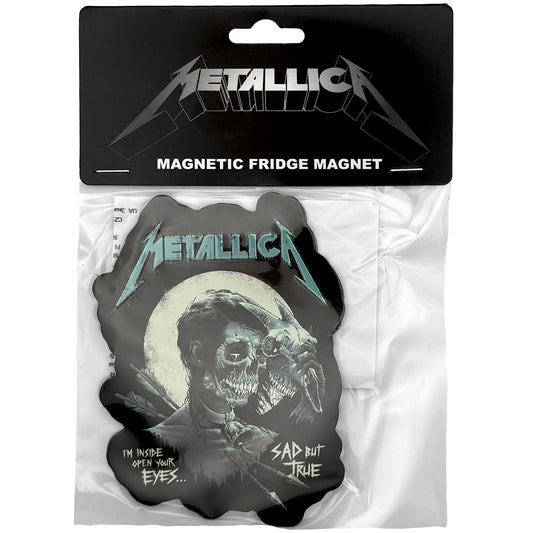 Een foto van een Metallica Magneet