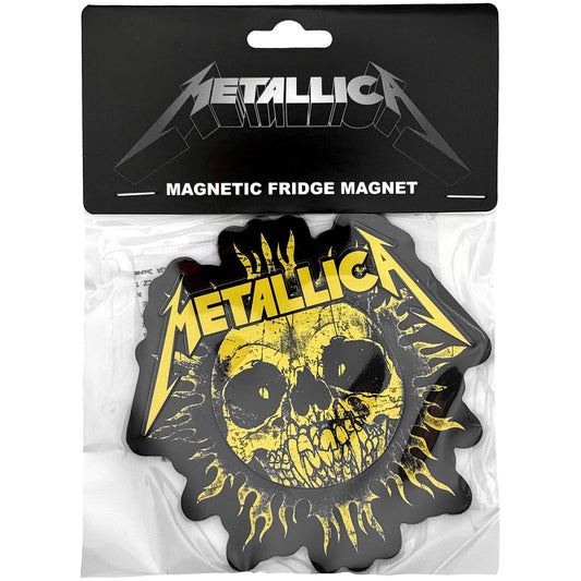 Een foto van een Metallica Magneet