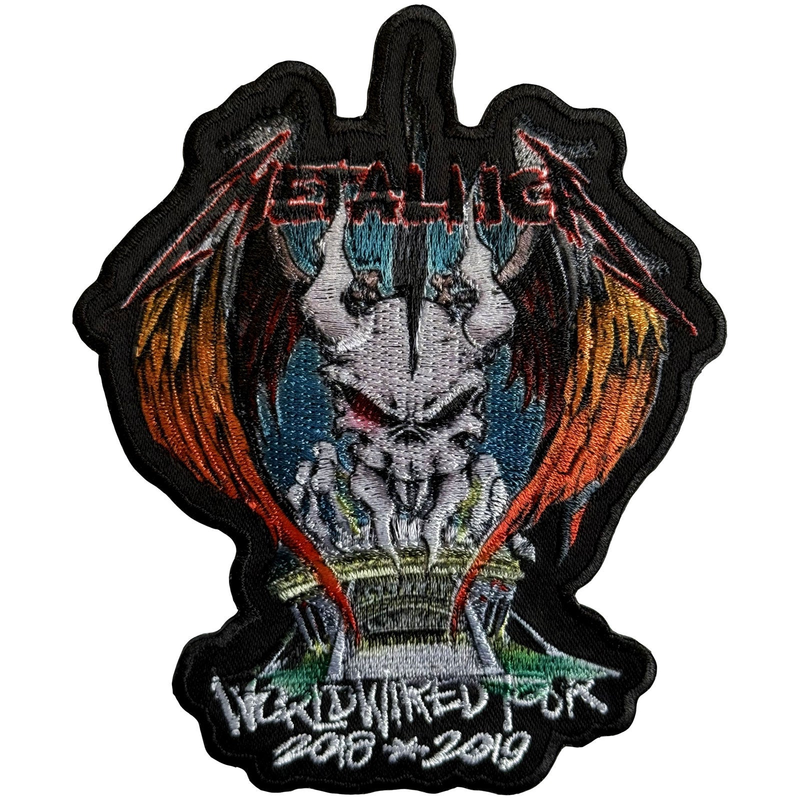 Een foto van een Metallica Patch