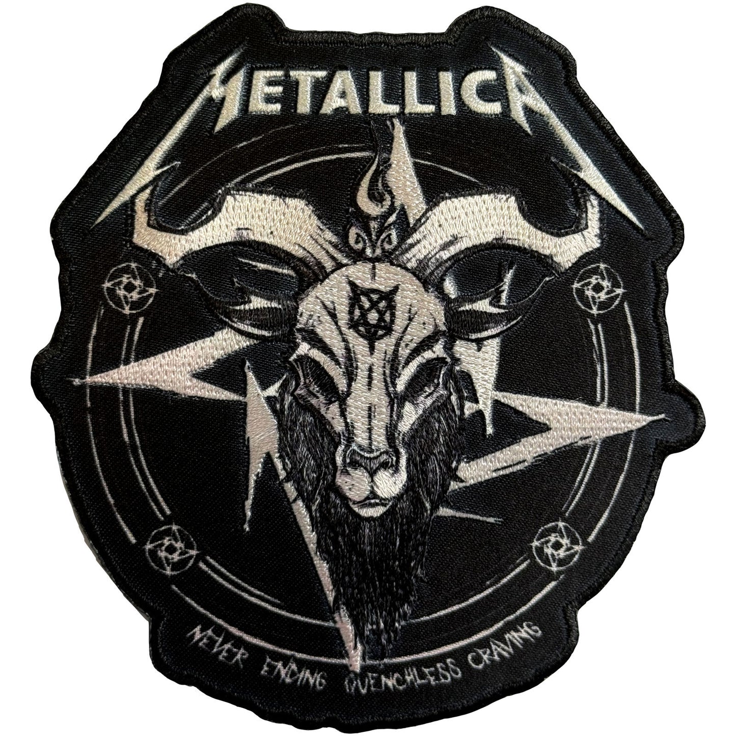 Een foto van een Metallica Patch