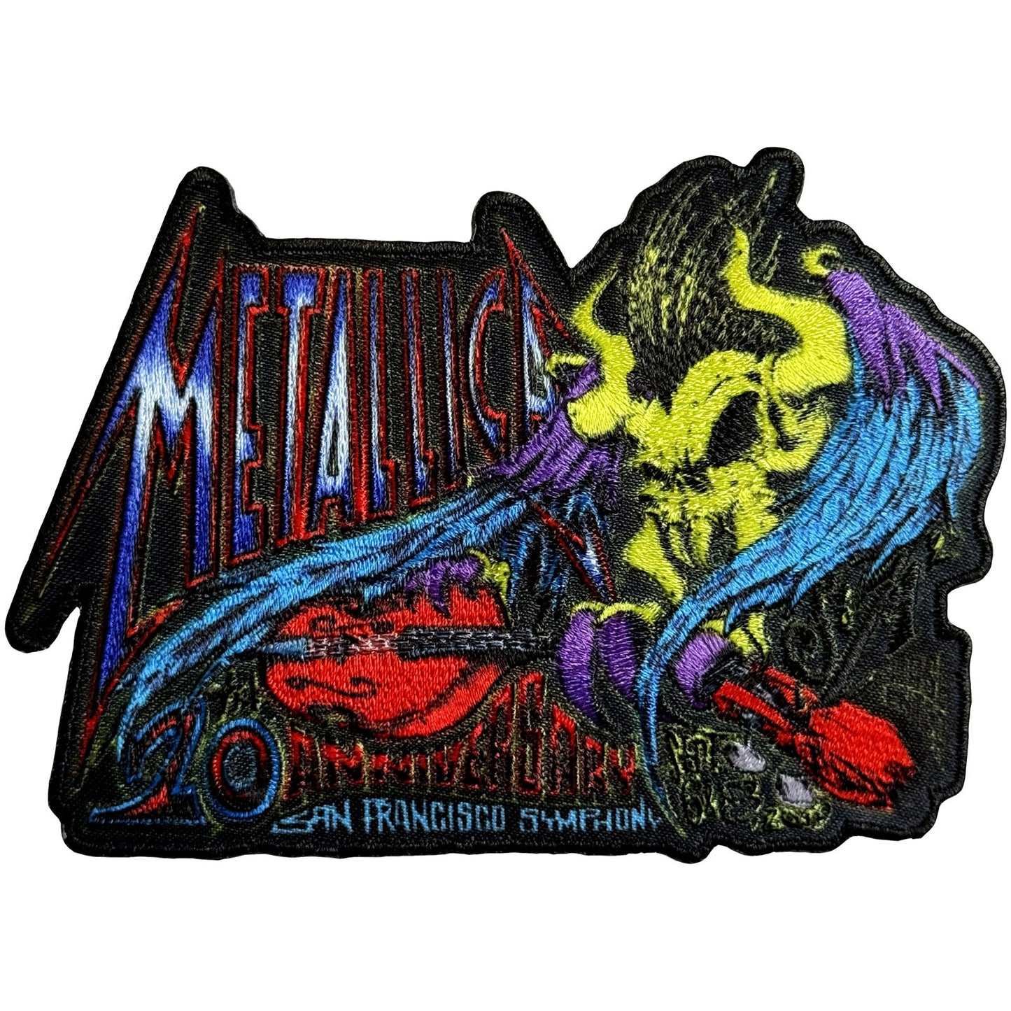 Een foto van een Metallica Patch