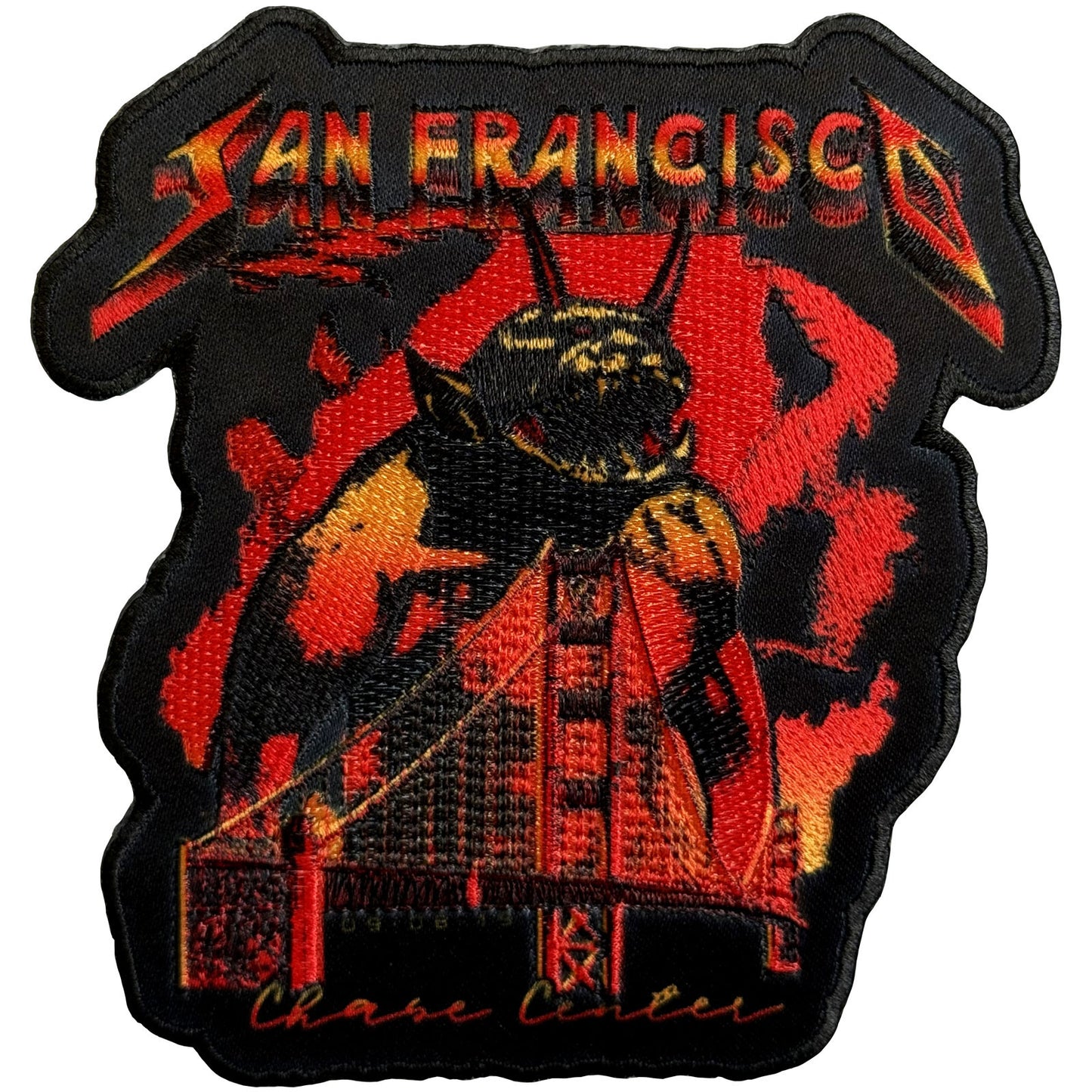 Een foto van een Metallica Patch