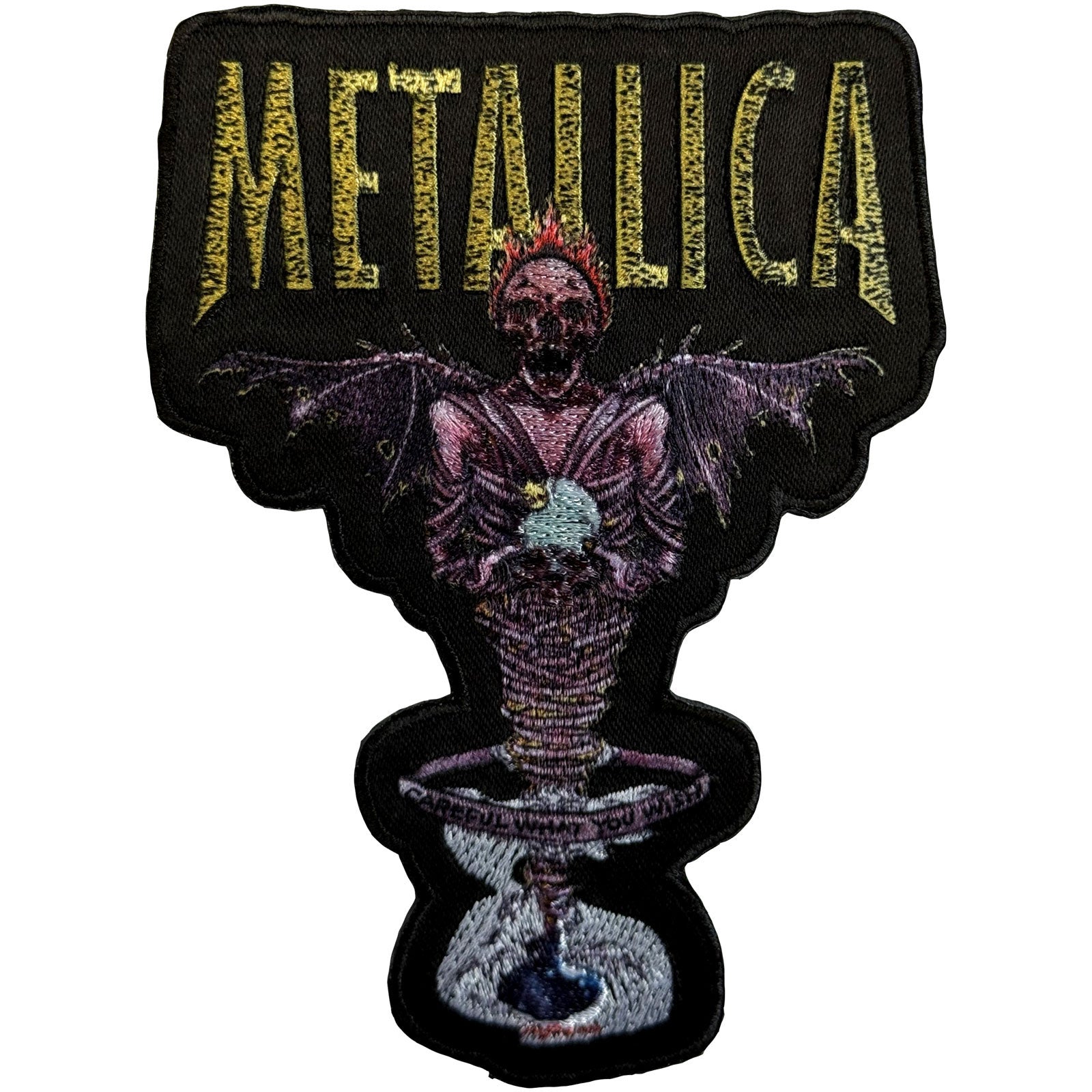 Een foto van een Metallica Patch