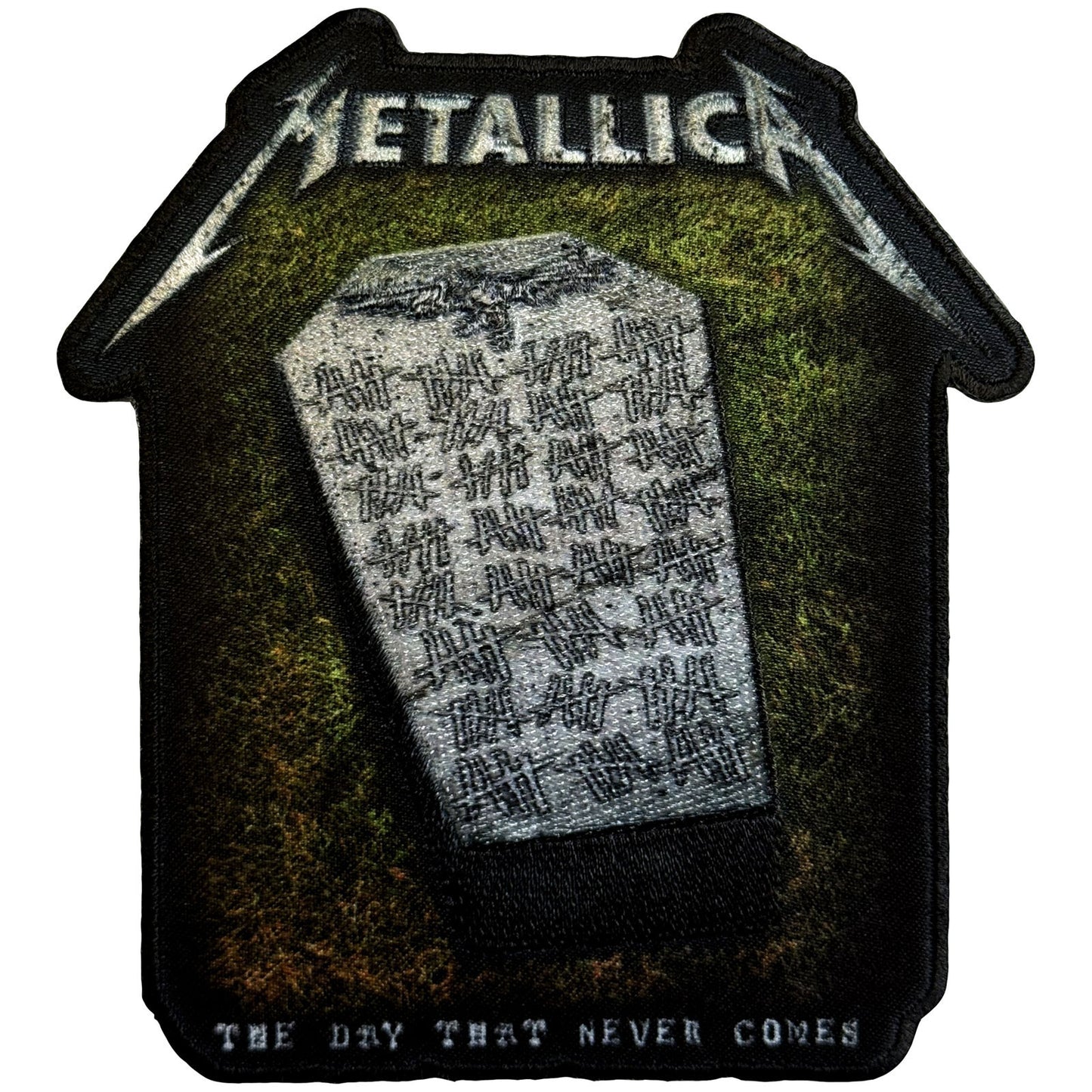 Een foto van een Metallica Patch