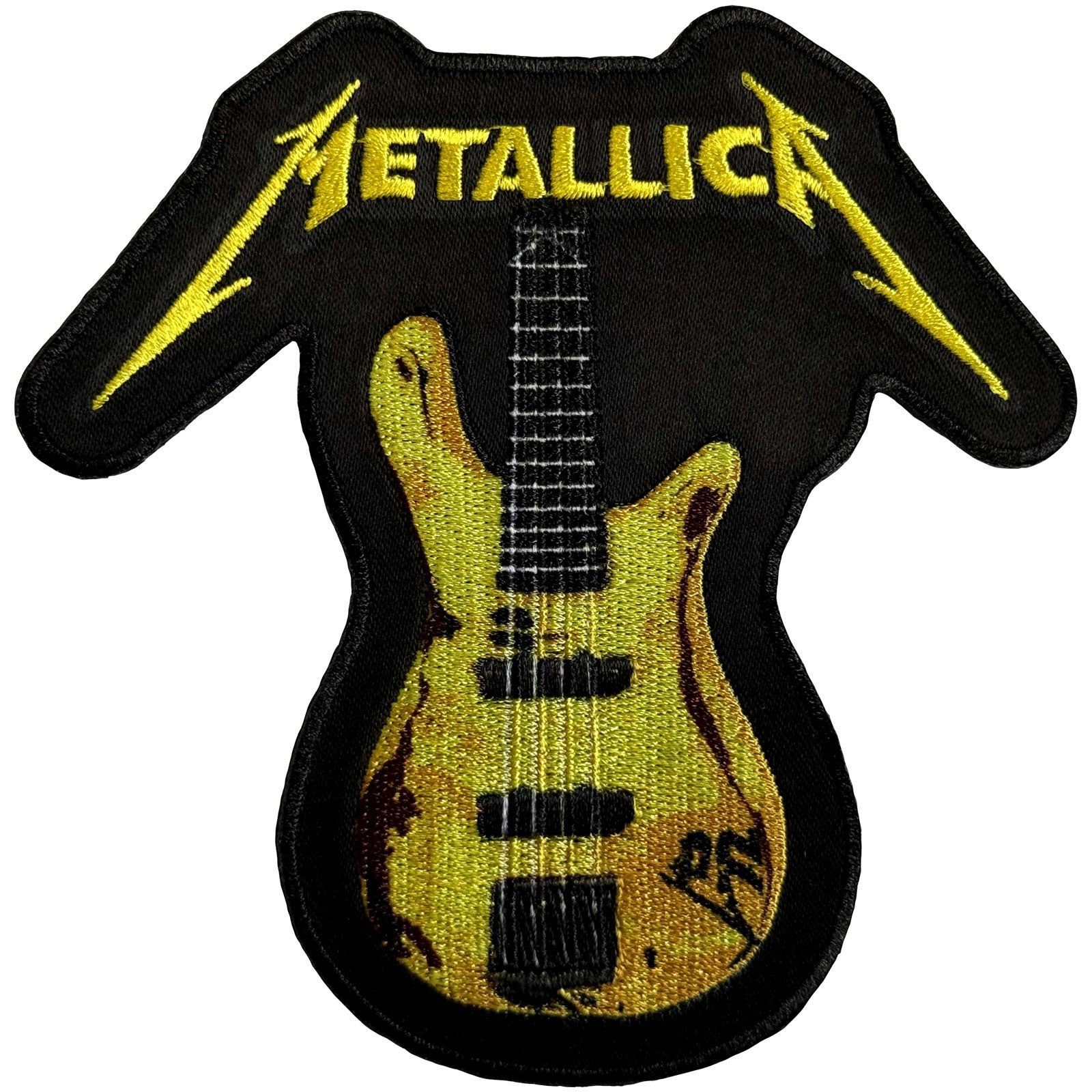 Een foto van een Metallica Patch