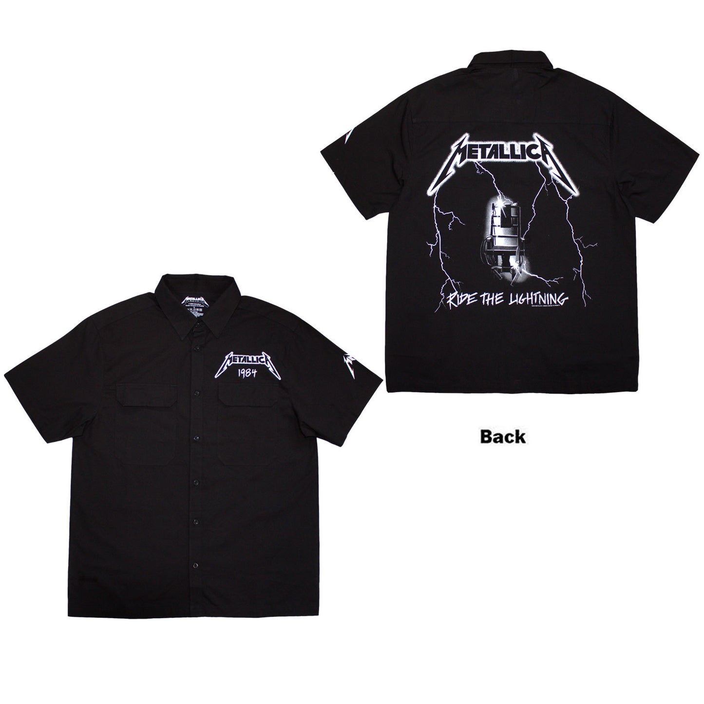 Een foto van een Metallica Casual Shirt
