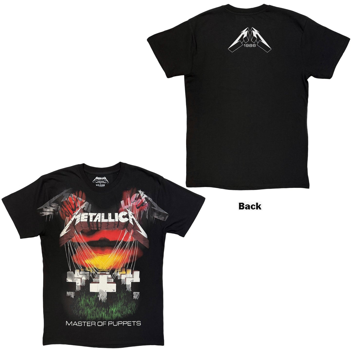 Een foto van een Metallica T-Shirt