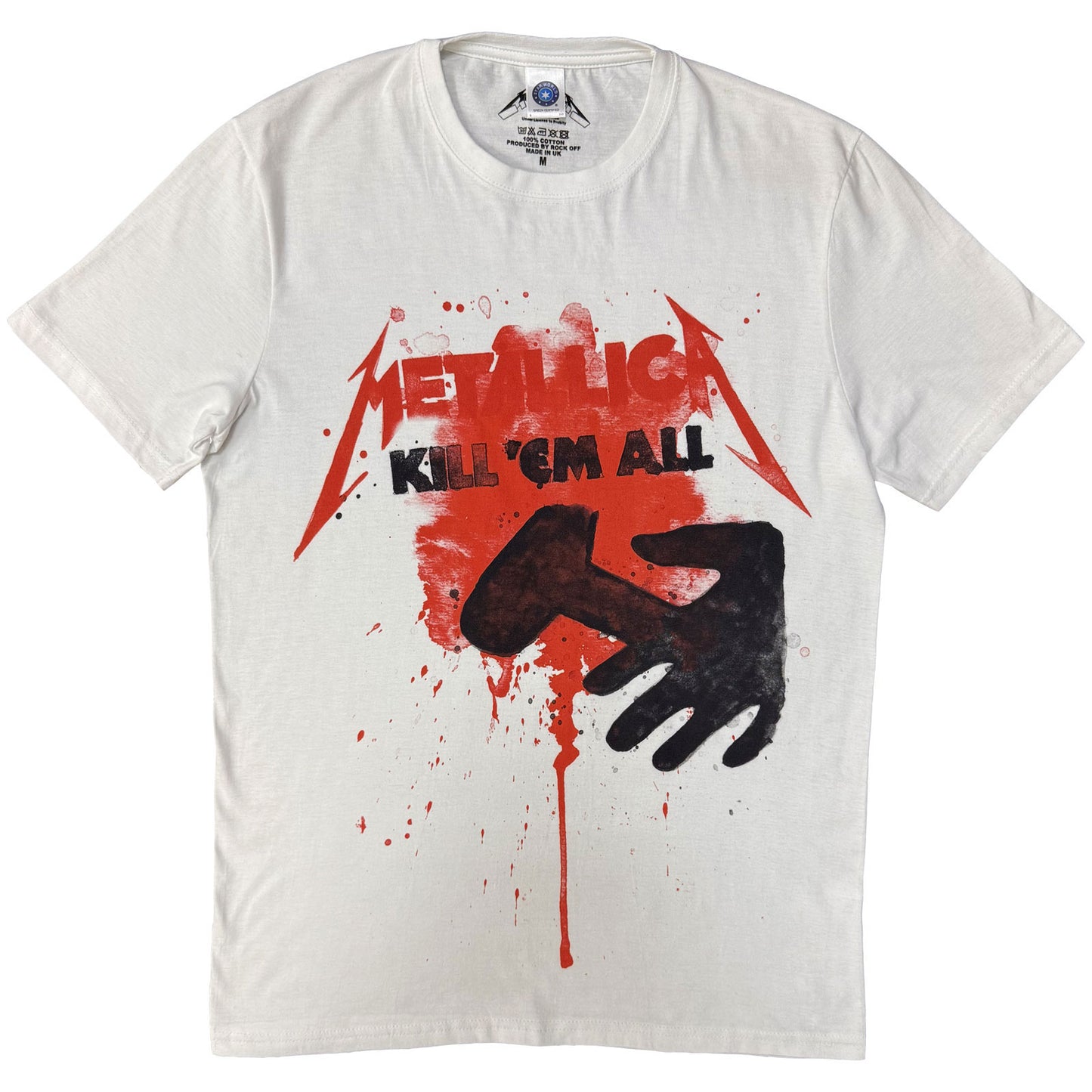 Een foto van een Metallica T-Shirt