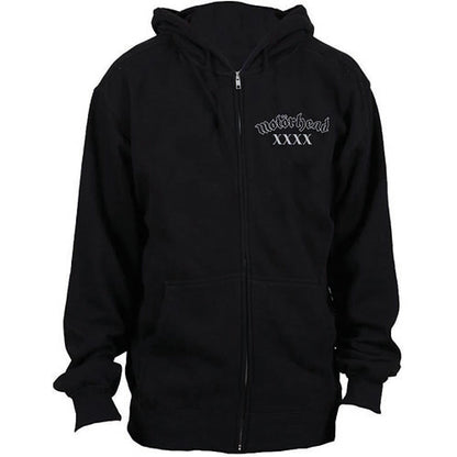 Motorhead Unisex Zipped Hoodie: Bad Magic (Back Print) Ritshoodie