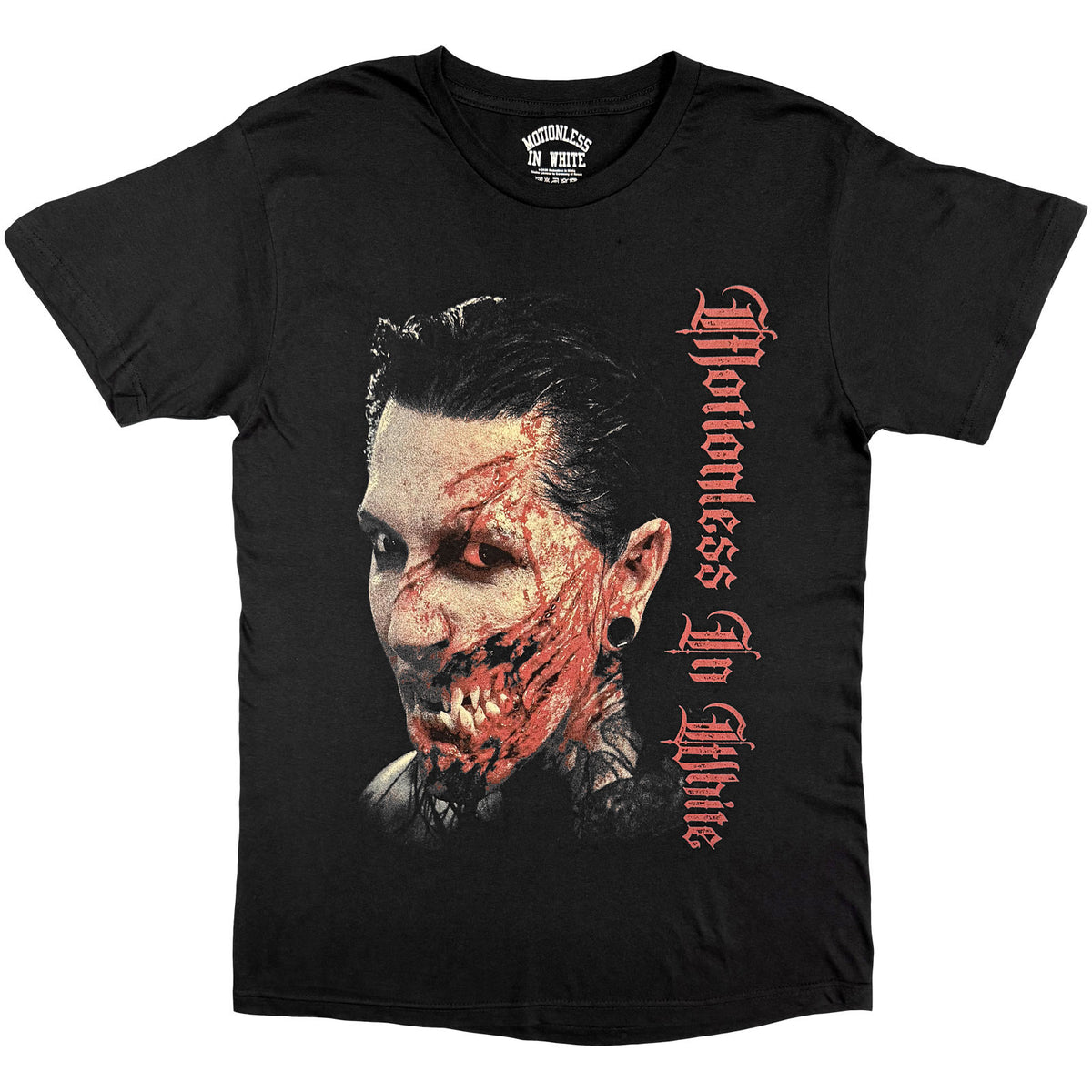 Een foto van een Motionless In White T-Shirt