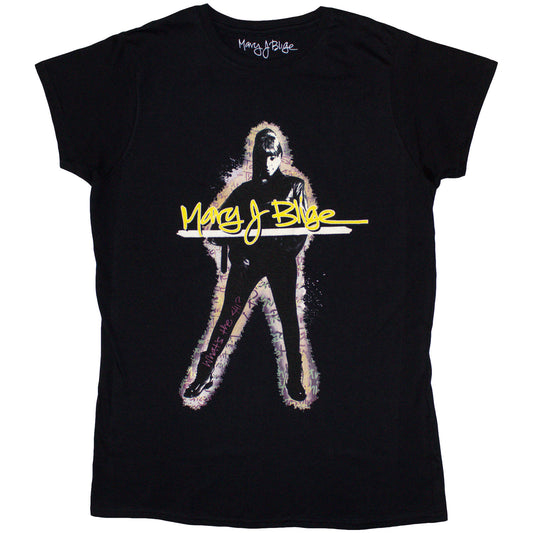 Een foto van een Mary J Blige T-Shirt