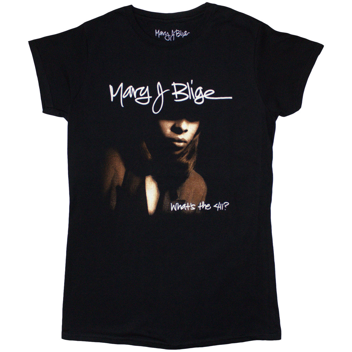Een foto van een Mary J Blige T-Shirt