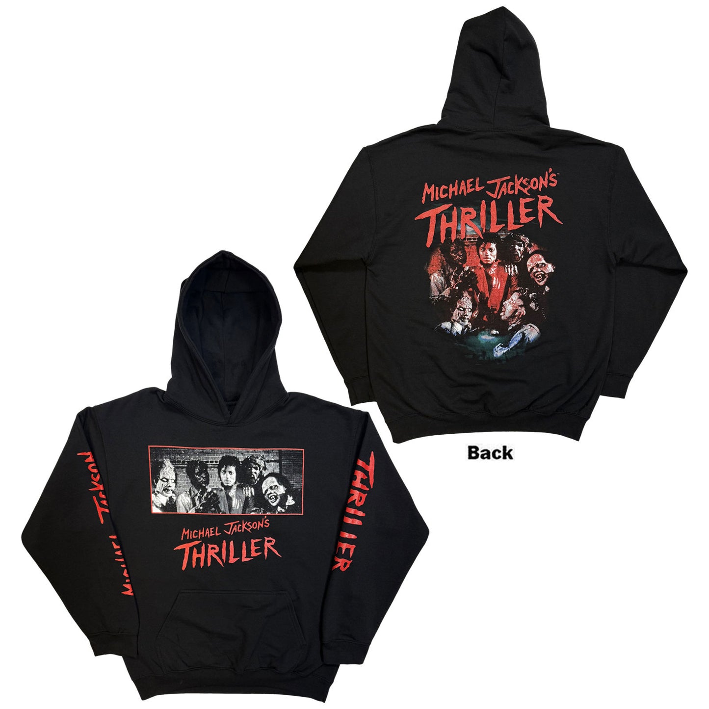 Een foto van een Michael Jackson Hoodie