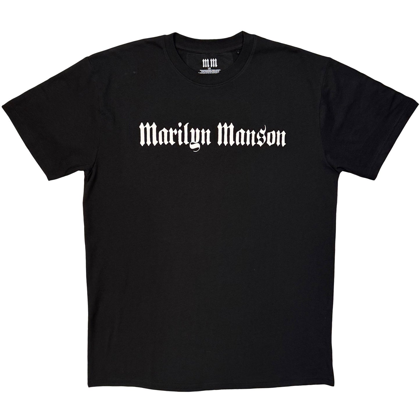 Een foto van een Marilyn Manson T-Shirt