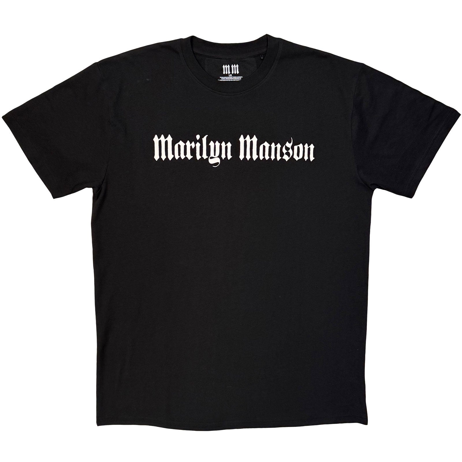 Een foto van een Marilyn Manson T-Shirt