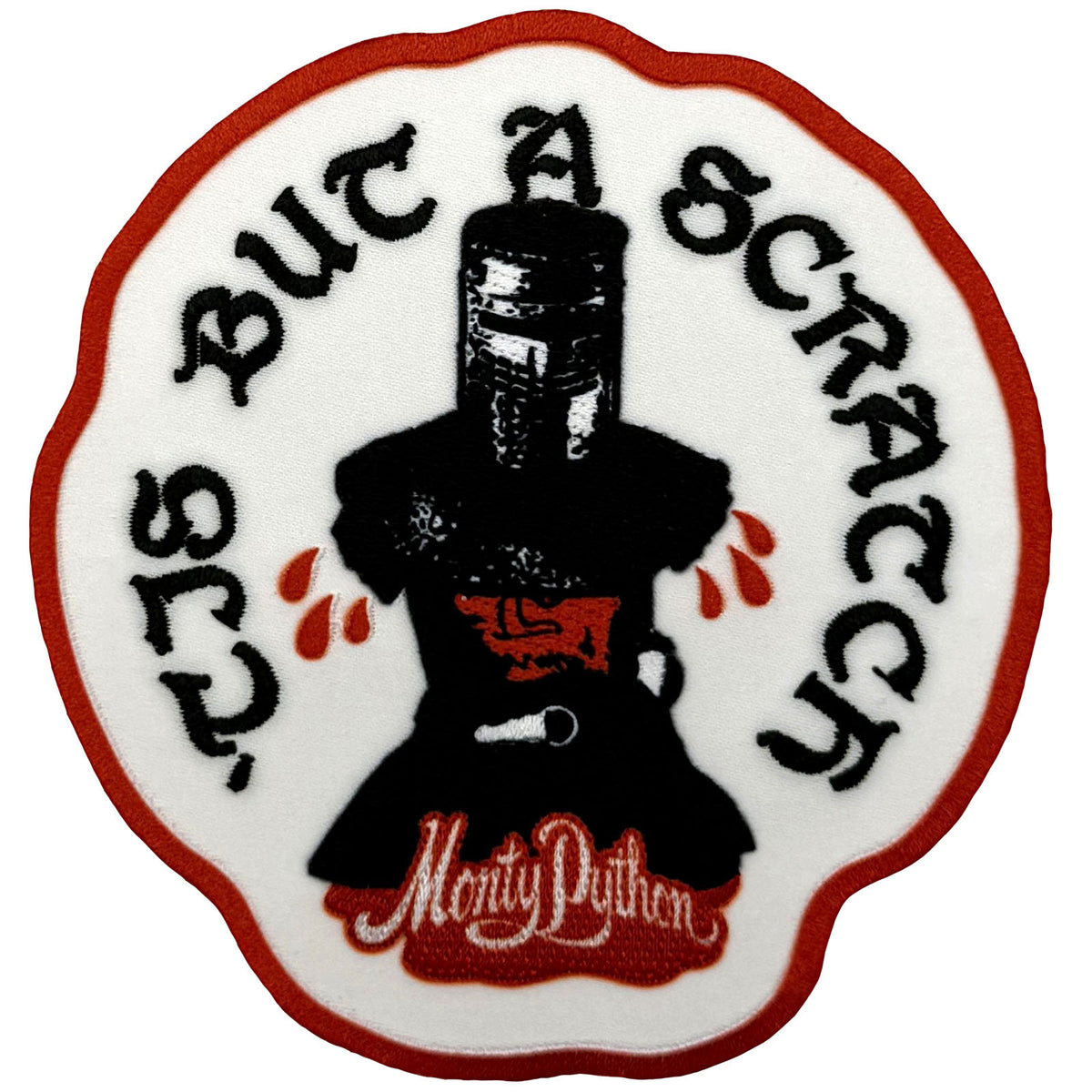 Een foto van een Monty Python Patch