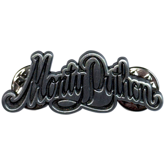 Een foto van een Monty Python Speld Badge