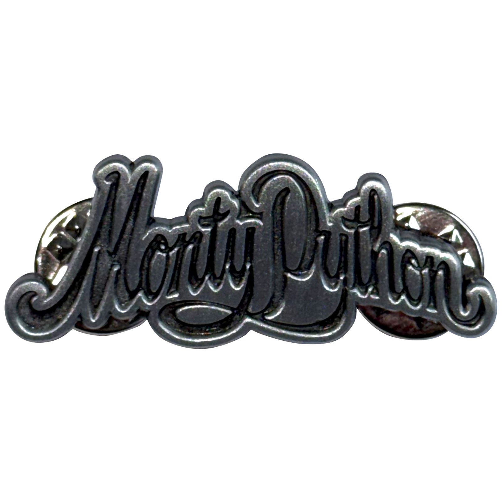Een foto van een Monty Python Speld Badge
