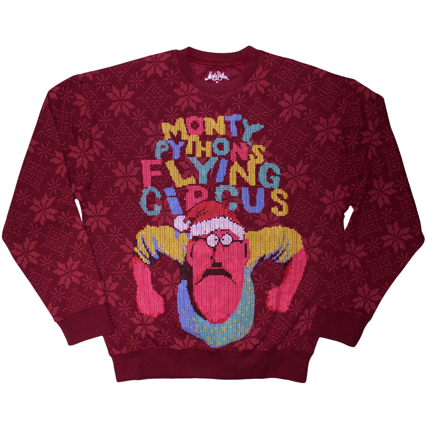 Een foto van een Monty Python Sweatshirt