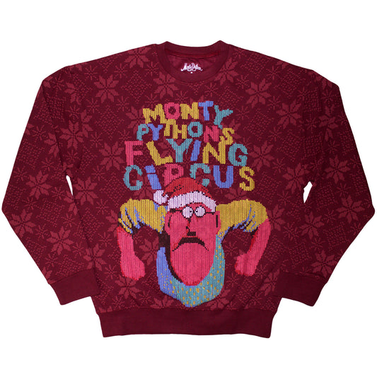 Een foto van een Monty Python Sweatshirt