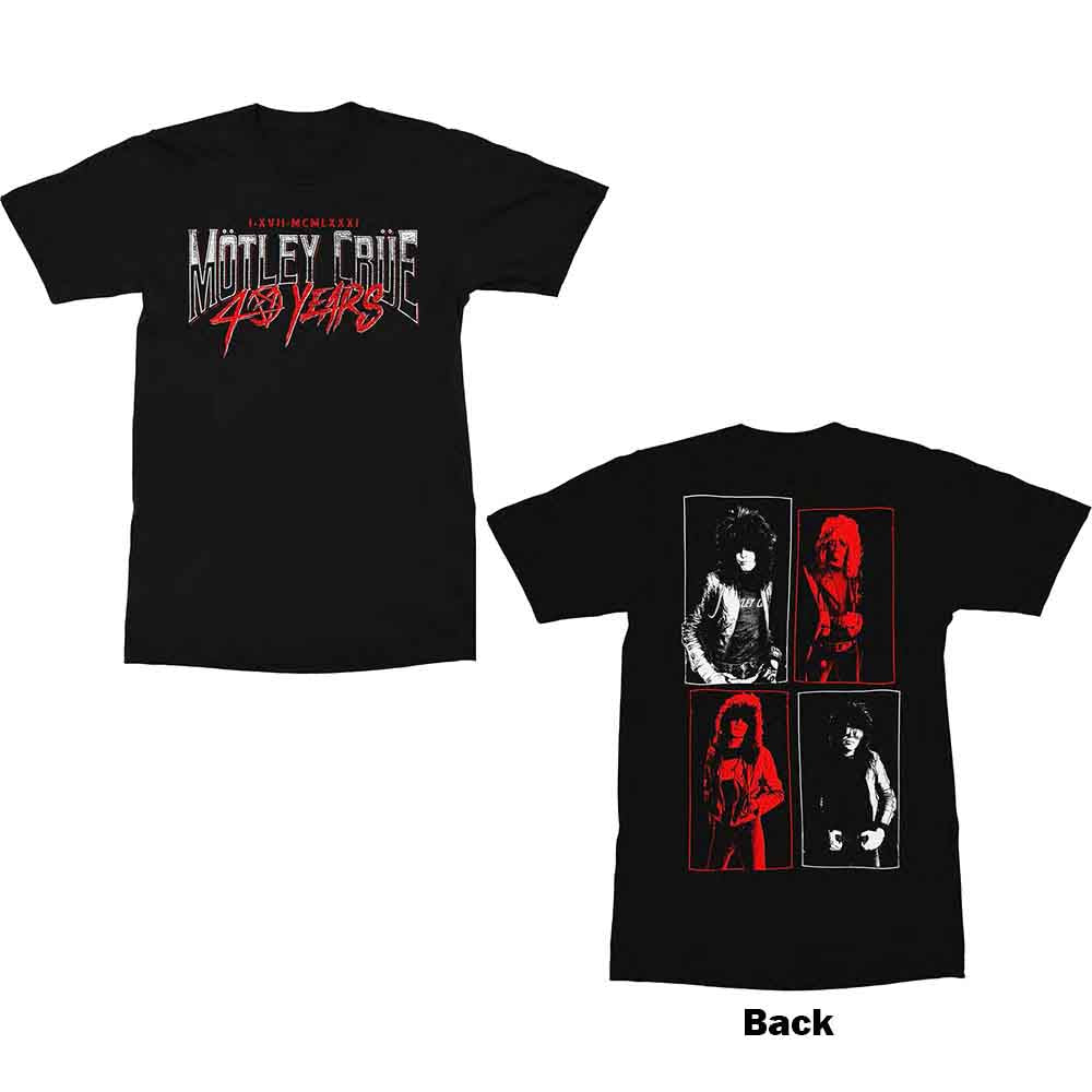 Een foto van een Motley Crue T-Shirt