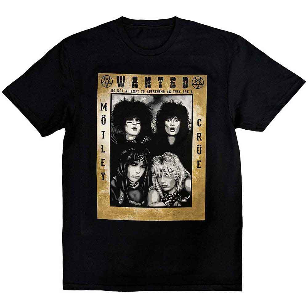Een foto van een Motley Crue T-Shirt
