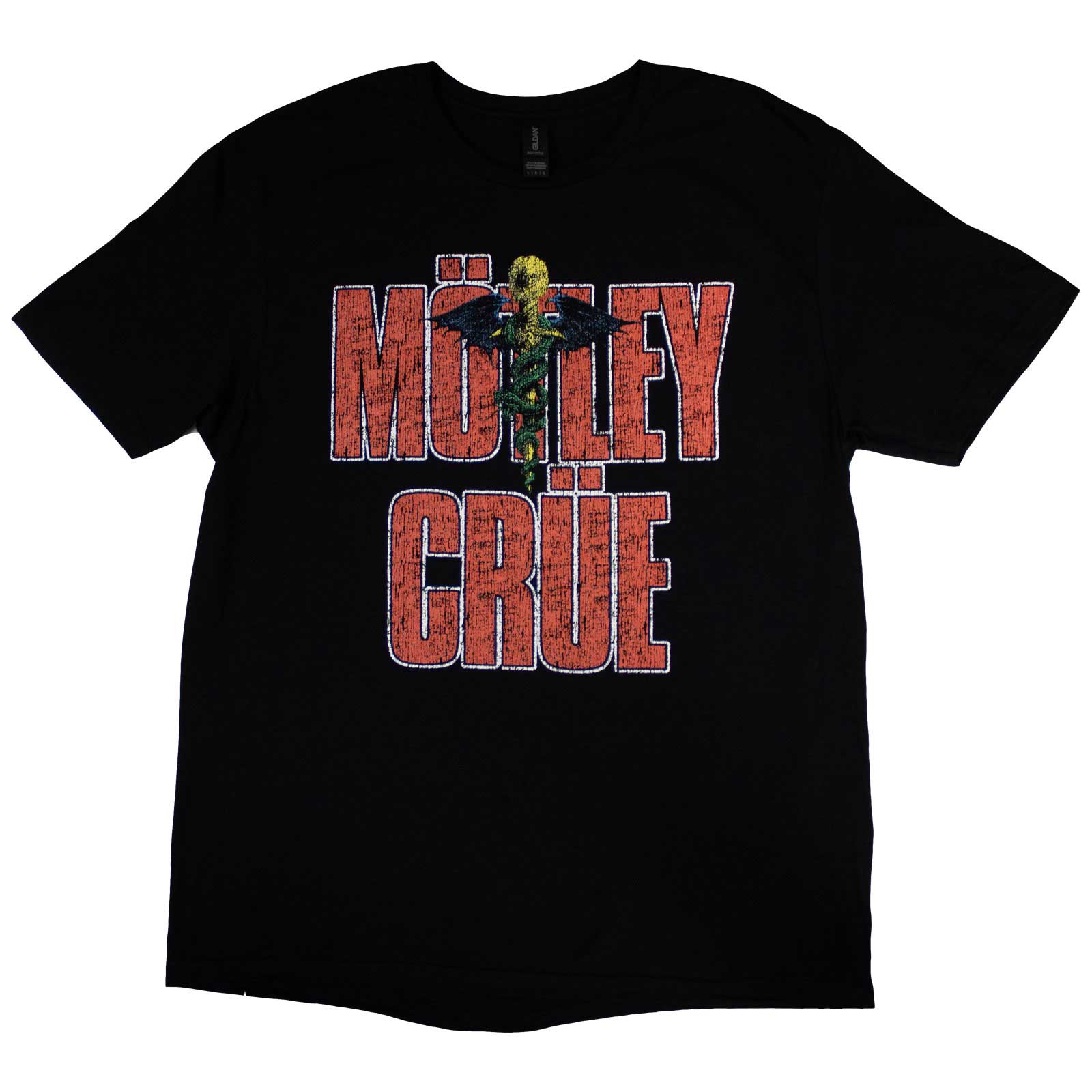 Een foto van een Motley Crue T-Shirt