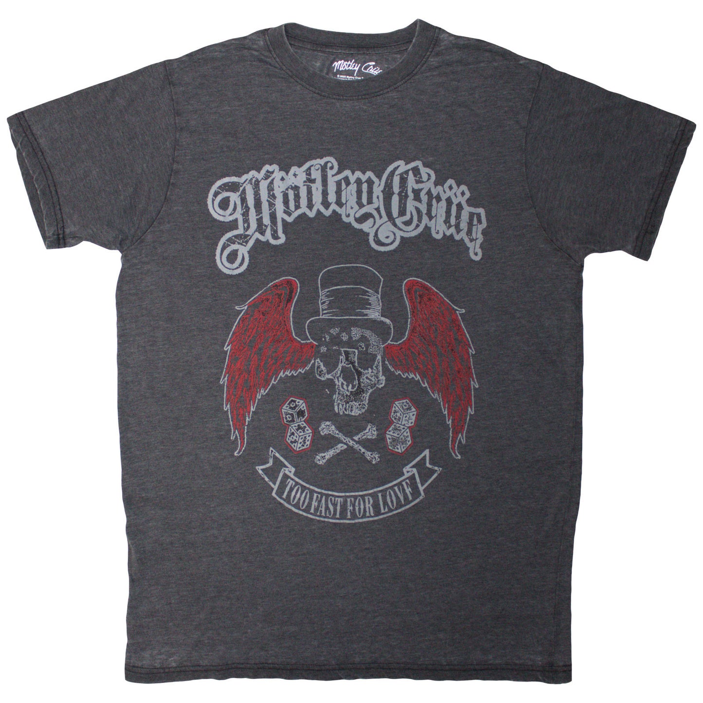 Een foto van een Motley Crue T-Shirt