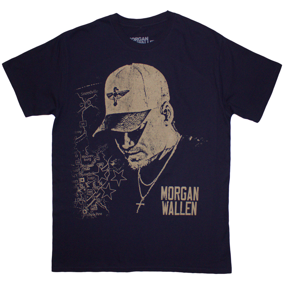 Een foto van een Morgan Wallen T-Shirt
