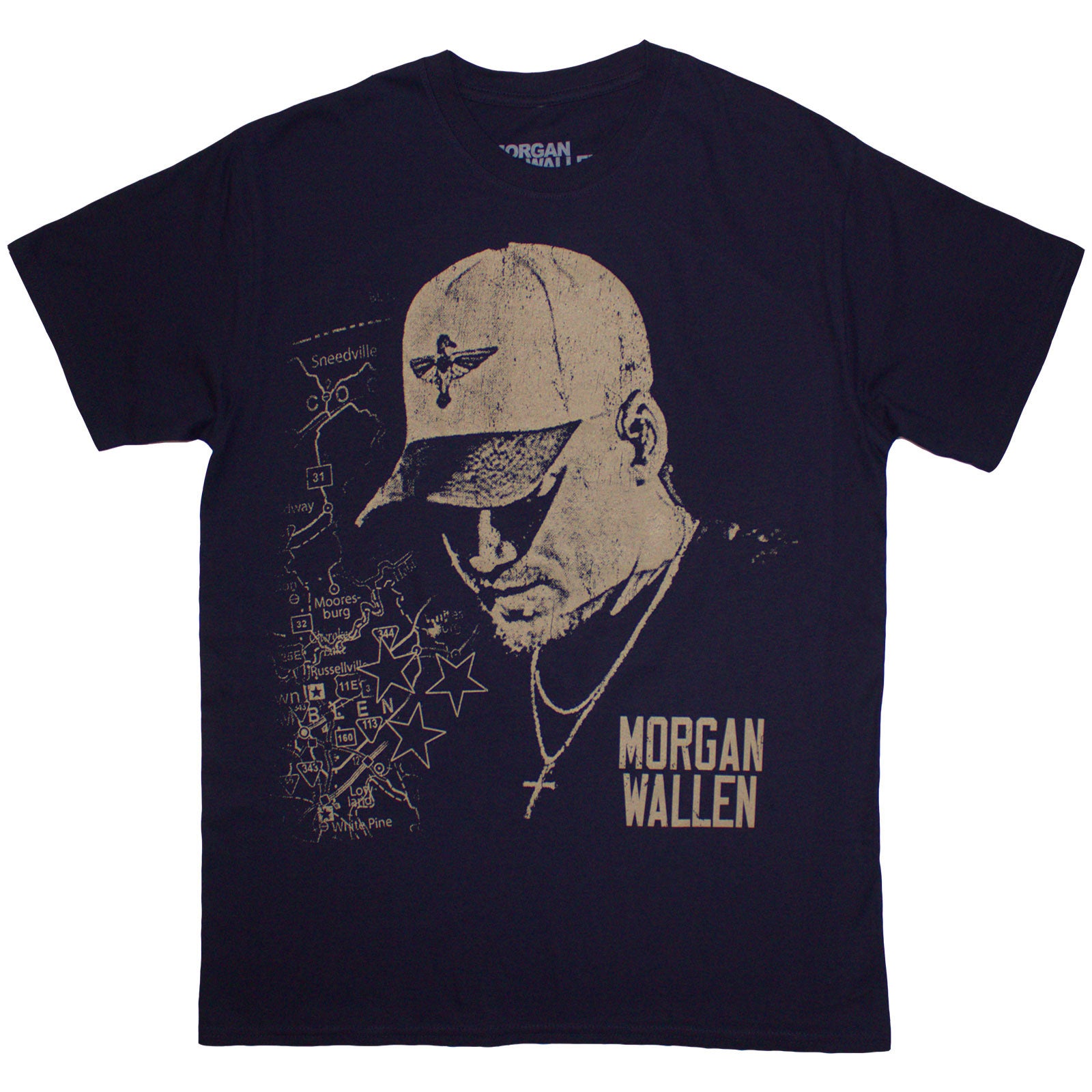 Een foto van een Morgan Wallen T-Shirt