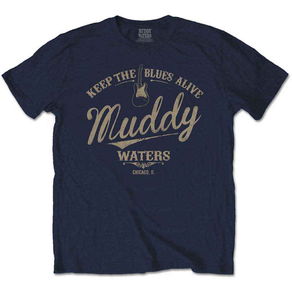 Een foto van een Muddy Waters T-Shirt