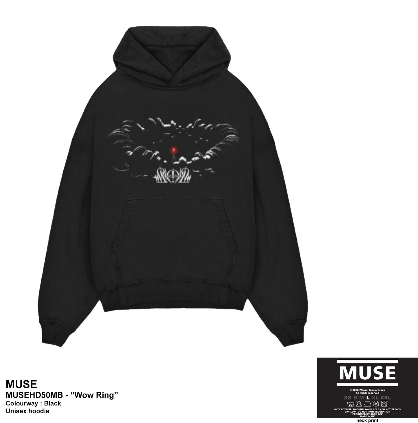 Een foto van een Muse Pullover Hoodie