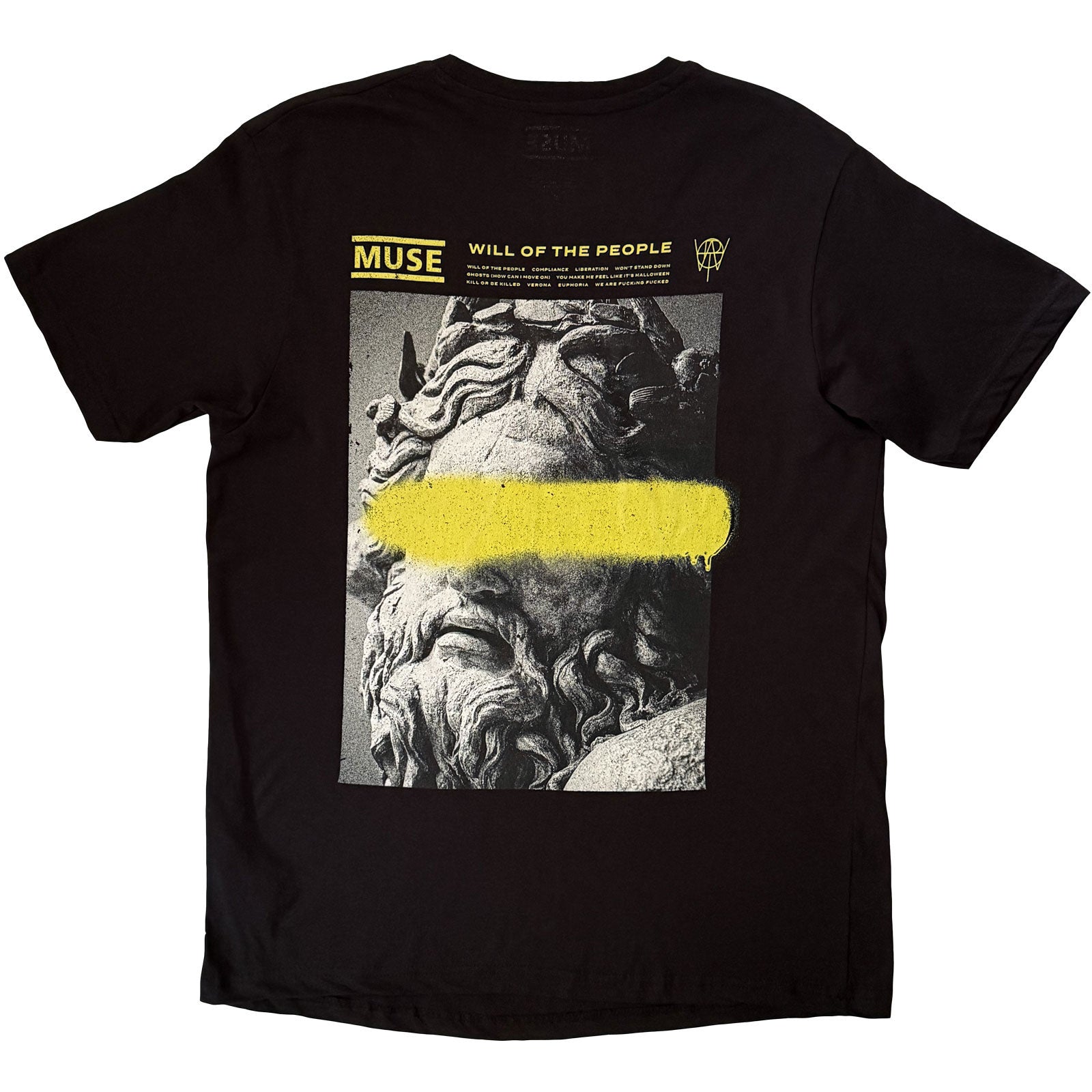 Een foto van een Muse T-Shirt