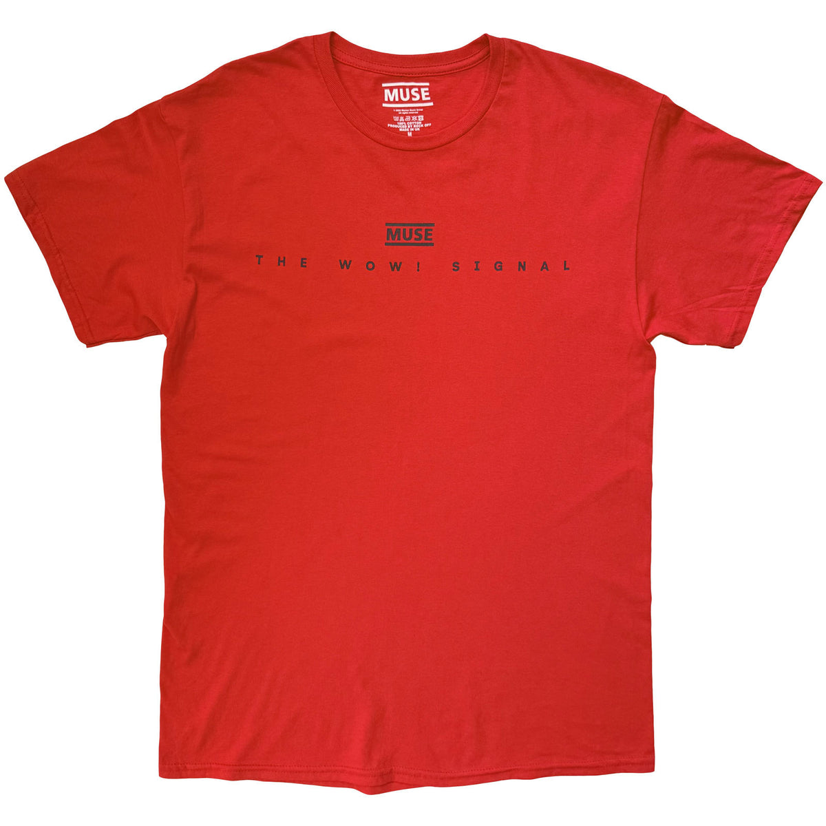 Een foto van een Muse T-Shirt