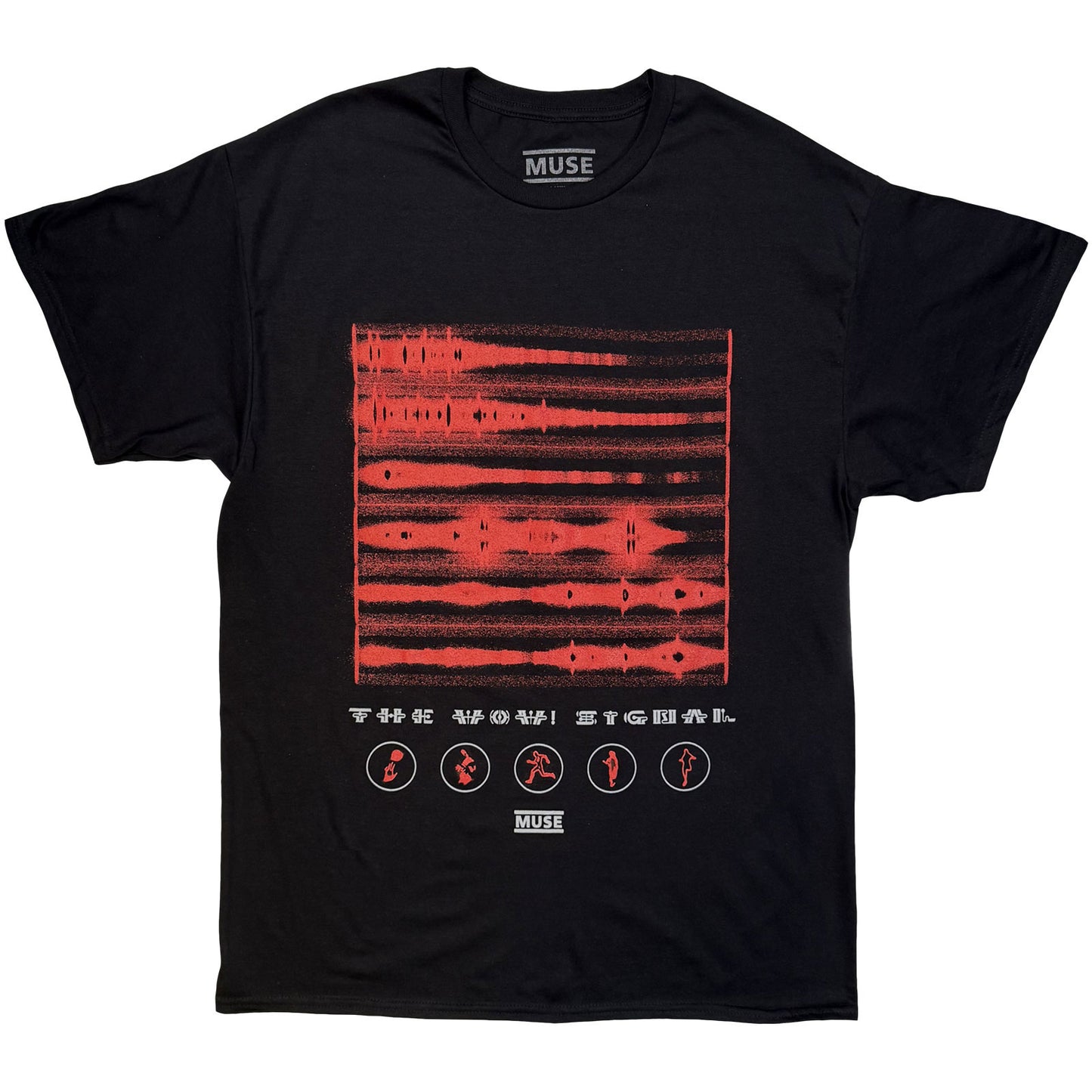 Een foto van een Muse T-Shirt